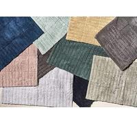 ZONE DENMARK Tiles Tapis de Bain en Coton Vert 80 x 50 cm | 100% Coton, Épais & Absorbant, Sangle Pratique Pour Séchage, Lavable à 40° en Machine