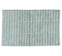 ZONE DENMARK Tiles Tapis de Bain en Coton Vert 80 x 50 cm