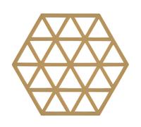 Zone Denmark Triangles Dessous de plat 14x16 cm Khaki