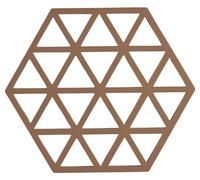 Zone Denmark Triangles Dessous-de-Plat 16 x 14 x 0,9 cm Amande