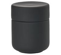 Zone Denmark Ume Boîte de rangement en céramique avec couvercle Noir Diamètre 8,3 cm Hauteur 10,3 cm