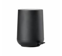 ZONE Seau à pédale NOVA noir plastique avec soft-touch env. 5 L | ZO-352045