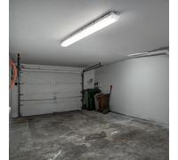 Plafonnier LED pour baignoire, plafonnier, lampe de garage, éclairage d'entrée, éclairage pour pièce humide, protection contre les jets d'eau, angle d'éclairage 120°, 48 W 5760 lm 6500 K blanc froid,