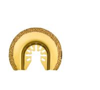Zonizforceal Disque Diamant 64mm Demi-Lune | Forme demi-lune pour entailles précises
