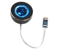 Zonizforceal Écran Tactile Rond de 1,3 Pouce, Module d’écran Tactile capacitif Rond, écran LCD série 320x240 avec encodeur et boîtier en Aluminium pour Le contrôle de la Maison Intelligente