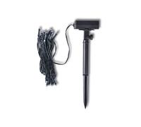 Zonne-energie LED slingerverlichting 24 lampjes 3,8m (2 stuks)40873