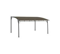 vidaXL Protection solaire de jardin 4x3x2,55 m Taupe