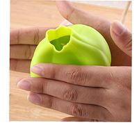 Zonster 1pc Cuisine Presse Ail Silicone Vert Magique Forme Ail éPluche Rouler Pelé Petits Outils Gadgets