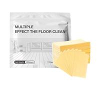 zoocco Multiple Effect the Floor Clean Tablets for Kitchens & Bathrooms, Easy Mop Solution for Busy Homes (Yellow,2 Bag (200pcs))