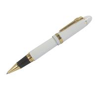 Zoohot Jinhao 159 Stylo roller blanc avec bordure dorée