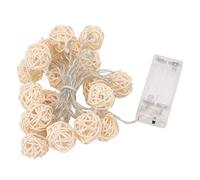 Zooke Guirlandes Lumineuses en Osier, 20 LED Largement Utilisées pour la décoration.