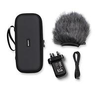 ZOOM APH-6st Pack d'accessoires pour enregistreur mobile H6studio - Étui rembourré, pare-brise en fausse fourrure et alimentation USB-C pour enregistrement audio mobile de qualité studio (version UK)