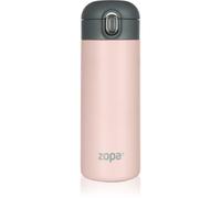Zopa Thermo Bottle bouteille isotherme avec paille Candy Pink 400 ml