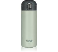 Zopa Thermo Bottle bouteille isotherme avec paille Pistacio Green 400 ml