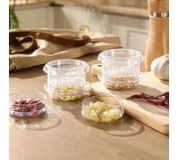 ZoraYorce Presse à Twister manuelle multifonction ail & gingembre, résistante aux chocs, 2 pièces