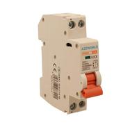 ZOREI Interrupteur magnétothermique automatique 16A C16, MCB 1P+N Courbe C 6000A, 220 V de 1 module DIN, sauvetage Stotz