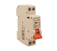 ZOREI Interrupteur magnétothermique automatique, 1P+N 220V 6KA, sauveteur Stotz, occupe 1 module DIN, disponible 6A 10A 16A 20A 25A 32A (1P+N 32A 6KA)