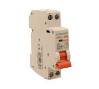 ZOREI Interrupteur magnétothermique automatique 20 A C20, MCB 1P+N Courbe C 6000A, 220 V de 1 module DIN, sauvetage Stotz