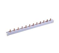 ZOREI Peigne tableau électrique 12 modules, borne de connexion 2 pôles, peigne 2P bipolaire 63A, long 22,5 cm