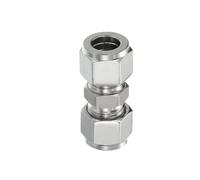 zorfar Raccord union droit à compression égale en acier inoxydable 304/316, connecteur de tuyau impérial 1/8"1/4" 3/8"1/2" et métrique 3-25 mm for tube OD 1 pièce(14mm)