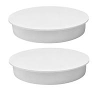 ZORTVUL 2 Pièces Bouchon Pvc 100Mm Capuchon Interne 110 Pour Tuyau Drainage