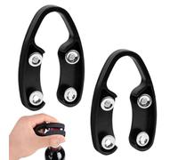 ZORTVUL 2 Pièces Coupe Capsule Bouteille Vin Noir Manuell Accessoire Cuisine
