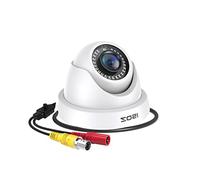 ZOSI 1080p 4in1 Caméra Surveillance Extérieure pour Kit Vidéo Surveillance | Vision Nocturne 24 m, 24Leds IR, Objectif 3.6mm, Caméra Extérieure IP66 en Blanc