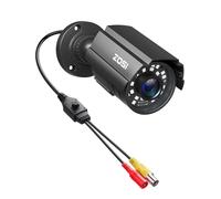 ZOSI 1080P Caméra de vidéosurveillance extérieure intérieure Hybride 4 en 1 HD TVI/CVI/AHD/CVBS Système de caméras de sécurité pour la Maison, Vision de Nuit, boîtier métallique étanche pour DVR de