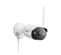 ZOSI 3MP Caméra de Surveillance WiFi 6 Supplémentaire pour Notre Système Vidéo Surveillance WiFi 6, Projecteur et Sirène pour Alarme, Audio Bidirectionnel, Caméra Extérieure IP66, C302