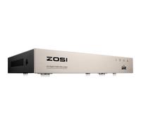ZOSI 8CH 1080P H.265+ DVR Enregistreur Vidéo Numérique, Compatible avec caméra AHD/TVI/CVI/960H, App gratuite et Alerte Instantanée