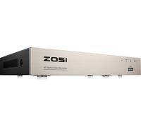 ZOSI 8CH H.265+ 1080P HD 4in1 TVI/AHD/CVI/Analog DVR Receiver Enregistreur vidéo numérique réseau sans disque dur