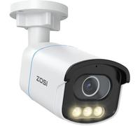 ZOSI C186 3K AuroraLux Caméra Surveillance Extérieure PoE avec Vision Nocturne Tout Couleur Via Technologie AI-IPS