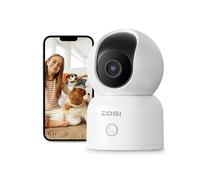 ZOSI C518 2MP PT Caméra IP WiFi Intérieur pour Vidéo Surveillance