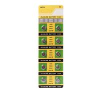 ZOUCY 10 Pièces Cellule Pile Alcaline AG3 1.55V Piles Bouton SR41 192 L736 384 SR41SW CX41 LR41 392 Lampe Finger Light Watch Jouets Télécommande