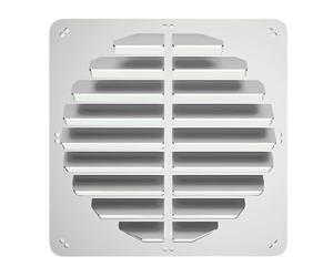 ZOUNKAY Vent DéFlecteur D'Obturateur en Acier Inoxydable,Couvercle de Guide de Vent de déflecteur Anti-soufflage Direct,Anti-soufflage,Ventilation,pour condenseur de Pompe à Chaleur