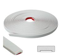 ZOWZOW 8M Moulure Adhésive - Moulure Flexible Autocollante, Baguette de Finition Décorative pour Bordure de Carrelage, Bordure Murale, Coin et Décoration de Cadre