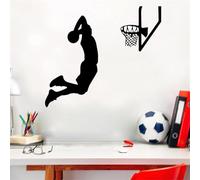 Zoyiancy Autocollants muraux pour chambre de garçon - Motif basket-ball - 61 x 51 cm