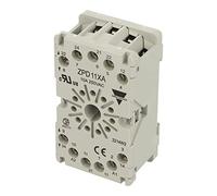 ZPD11XA | CARLO GAVAZZI SOCKET FOR RCP RELAYS, 300V AC, 10A, SCREW CAGE, NIKEL PLATED