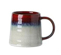 ZPPLD Tasse en Céramique 450ml avec Glaçure Réactive, Grande Tasse à Café avec Anse, Porcelaine Durable, Compatible Micro-ondes & Lave-vaisselle pour bureau et maison, cadeau et cadeau (1)