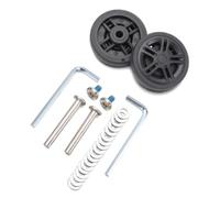 ZQINGQING Roue Valise Roues De Valise Voyage, 8 Pièces, Remplacement par Vis for Bagages, Kit Réparation D'essieux, Roulette Silencieuse, Bricolage(49mm X 10.6mm)