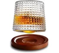 ZQINGQING Verre Ensemble De Verres À Whisky 200ML, Filer Avec Base, for Cocktails, Vin, Tasse Cognac, Gobelet En Verre for Fête D'eau(Set a)