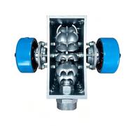 ZQIRUIQZ Générateur Hydro Horizontal 2KW Turbine Eau Micro Hydro 110V-230V | Bobine Cuivre Pur, Corps Alliage Aluminium, Structure Étanche, Hauteur De Chute 15-30m, Équipement Hydro Portable