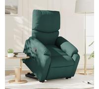 ZQQLVOO Fauteuil de relaxation électrique avec aide au lever et fonction de couchage manuelle, dossier réglable jusqu'à 135 °C, housse en tissu respirant et stable