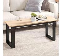 ZQQLVOO Plateau de table rectangulaire en pin massif - 110 x 40 x 1,7 cm - Pour rafraîchir la table - Design rustique - Facile à nettoyer - Matériau naturel