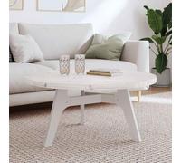 ZQQLVOO Plateau de table rond en bois massif de pin blanc Ø 90 x 3 cm - Plateau robuste et stable pour table à manger, table basse, projets de meubles, matériau naturel, aspect rustique