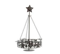 ZQQQB Bougeoir candélabre Bâton de Fer rétro avec étoile à Cinq Branches for Tables Cadeaux pour Un Nouvel Appartement