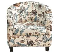 ZRCYXDW 2 Pièces Extensible Housse de Fauteuil Cabriolet Chesterfield, C | Housse de Fauteuil Club Amovible Universelle, Moderne Lavable Protection de Canapé Tub Convertible pour Salle à Manger, Salon