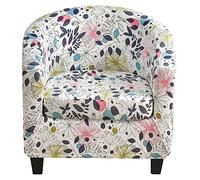 ZRCYXDW 2 Pièces Extensible Housse de Fauteuil Cabriolet Chesterfield, J | Housse de Fauteuil Club Amovible Universelle, Moderne Lavable Protection de Canapé Tub Convertible pour Salle à Manger, Salon