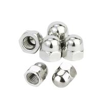 ZS Hardware DIN1587 Écrou borgne bombé hexagonal en acier inoxydable 304