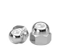 ZS Hardware Écrous à capuchon bombés hexagonaux à pas fin en acier inoxydable 304 M8-M36 Acorn(M20x1.5 2pcs)